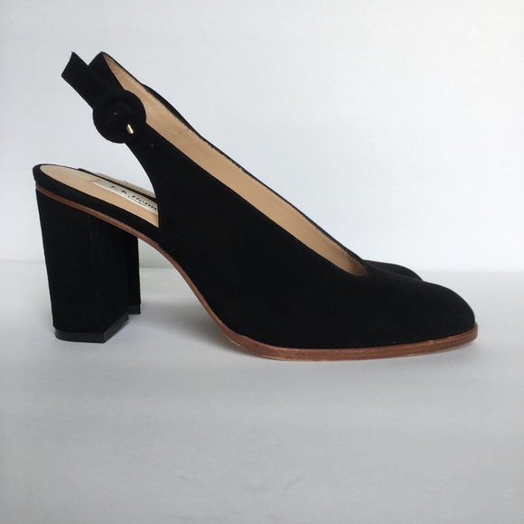 LK Bennett Shoes - L.K. Bennett black,shade courts slingbacks S 38.5